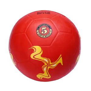 Ballon de football en caoutchouc personnalisé, tailles 4 et 5, logo OEM, ballon de futsal intérieur/extérieur, vente directe d'usine - Product Image 3