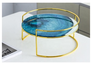 Cosmétiques de bureau multicouches boîte de réception produits de soins de la peau parfum coiffeuse étagère salle de bain lavage gargarisme table plateau - Product Image 6