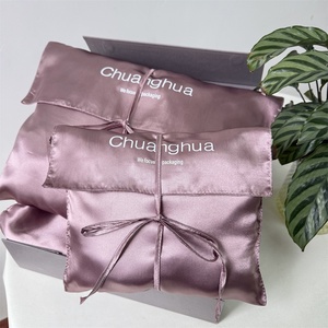 BSCI Wholesale Custom Logo High Quality Silk <strong>Satin</strong> Dust Bags for Handbags <strong>Satin</strong> Envelope Bag Oem - Product Image 3