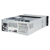 Casing Server rak kustom 4u 8bay Hot Swap untuk Nvr Nas Atx Form mendukung 2 kartu Gpu Server Chassis dengan penggemar