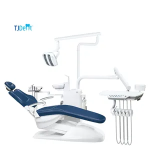 Implant cerrahi için CE onaylı dişçi sandalyesi birim LED gölgesiz diş dişçi sandalyesi