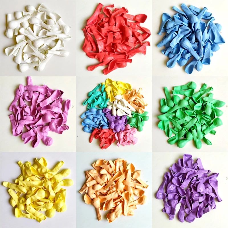 100pcs 5 Inch Burgundy Avocado Latex Balloons Mini Dark Blue Party Globos Baby Shower Wedding Birthday Decorations Kids Supply