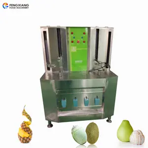FXP-99 البطيخ الصينية آلة تقشير البطيخ مقشرة الجلد محطة مزدوجة الفاكهة مقشرة