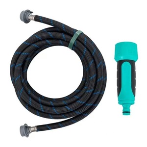 Kit de tuyau d'arrosage pour pistolet à eau, tuyau flexible renforcé de 25 pieds avec buse turbo pour le lavage de voitures, l'arrosage du jardin et l'utilisation domestique - Product Image 1