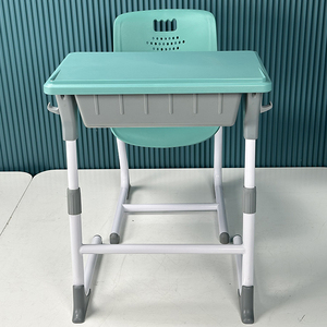 Bàn ghế học sinh có thể điều chỉnh chiều cao, dành cho trường học, lớp học, học sinh tiểu học/trung học cơ sở - Product Image 2