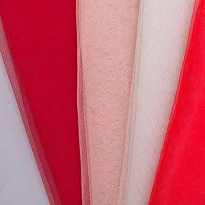Tissu en maille 100% polyester, tissu en maille <span class=keywords><strong>pour</strong></span> robe, <span class=keywords><strong>tulle</strong></span> <span class=keywords><strong>pour</strong></span> robe de mariée - Product Image 3