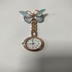 Butterfly <b>Nurse</b> Pocket <b>Watch</b> Fashion Quartz <b>Watch</b> Hanging Clock <b>Nurse</b> Accessories Pocket <b>Watches</b> for Carer Graduation Gift - Product Image 4