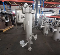 Boîtier de filtre industriel à cartouche unique avec couvercle à ouverture rapide pour systèmes d'applications de filtration de liquides fins
