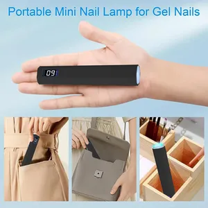 Portable Nail Dryer Lamp UV LED Nail Light for Curing All Gel Polish USB Rechargeable Quick Dry Manicure Nail Art <b>Tools</b> - Product Image 6