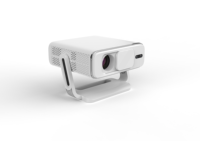 Projecteur CHEERLUX E6 FULL HD 300 lumens Ansi, projecteur intelligent avec mise au point automatique, correction automatique de la distorsion trapézoïdale, home cinéma portable