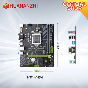 Nuova Scheda Madre HUANANZHI H311 VHD4 LGA 1151 Compatibile con CPU Core I3/i5/i7 6a/7a/8a/9a Generazione E3 V5 Memoria DDR4 32GB - Product Image 4