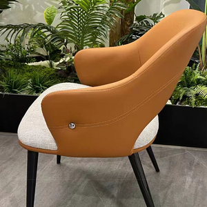 Sedia da Pranzo Moderna di Lusso per Esterni, Arredamento per Sala da Pranzo e Ristorante, Mobili per la Casa in Stile Scandinavo di Alta Qualità - Product Image 3