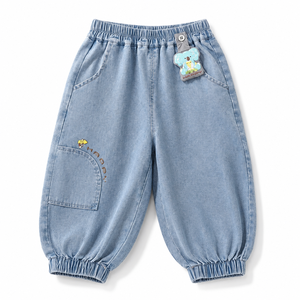 <span class=keywords><strong>Pantalon</strong></span> de sport décontracté pour garçons, hiver et automne, taille élastique, coupe-vent, respirant, confortable et polyvalent - Product Image 3