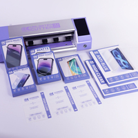 Hidrogel asli 3D UV Curing ponsel pelindung layar Film untuk Samsung S22 Ultra S23 untuk Google Pixel 7 untuk Iphone 15 14