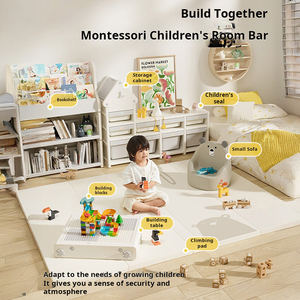 Armario <span class=keywords><strong>de</strong></span> Almacenamiento <span class=keywords><strong>de</strong></span> Juguetes para Niños, Organizador <span class=keywords><strong>de</strong></span> Bebés con Múltiples Compartimentos, Estante <span class=keywords><strong>de</strong></span> Almacenamiento <span class=keywords><strong>de</strong></span> Plástico con Cajones para Sala <span class=keywords><strong>de</strong></span> Juegos o Dormitorio - Product Image 2