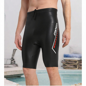Traje de Neopreno CR Superelástico de 3mm, Costuras Planas, Tankini de Una Pieza, Cortavientos, Talla Grande, Shorts de Triatlón - Product Image 3