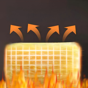 Couverture en laine de verre non enduite résistante aux hautes températures - Product Image 6