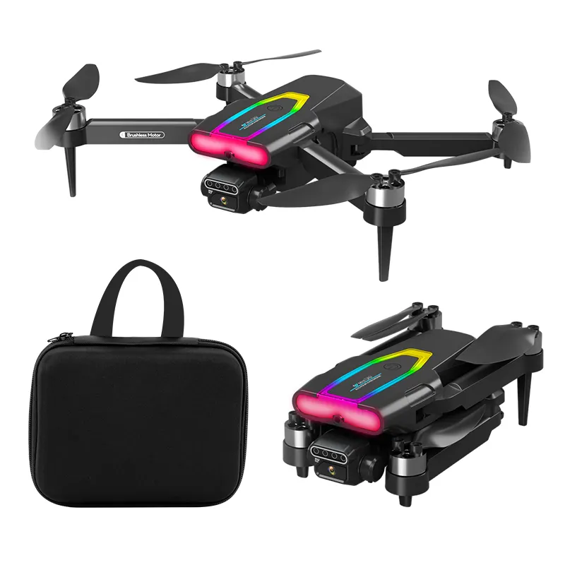 Sıcak satış F199 uzaktan kumanda mini drones aksesuarları 4k 480P kamera WIFI USB açık 5.5 inç katlanabilir acemi drone