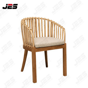 Comfort Outdoor Lounge <span class=keywords><strong>Chair</strong></span> Silla tejida de bambú para exteriores para mesas y sillas de jardín - Product Image 1