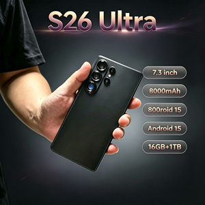 สมาร์ทโฟน S26 Ultra 5G รุ่นใหม่ปี 2026 แบตเตอรี่ขนาดใหญ่ รองรับซิมคู่ CDMA/LTE ภาษาสเปน ระบบปฏิบัติการ Android 15 สมาร์ทโฟนราคาประหยัด - Product Image 4