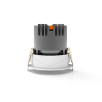 Projecteur led blanc chaud 3000 kelvins plafonnier led spot 6w cob led spot
