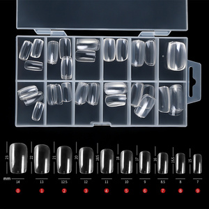 Uñas Postizas de Gel Suave <span class=keywords><strong>con</strong></span> <span class=keywords><strong>Diseño</strong></span> Personalizado Profesional, <span class=keywords><strong>con</strong></span> Adhesivo <span class=keywords><strong>Transparente</strong></span> Grueso Tipo Stiletto, Piezas de <span class=keywords><strong>Manicura</strong></span> Hechas a Mano - Product Image 5