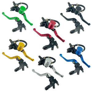 Palanca de Freno de Motocicleta Mochi CNC con Depósito de Aceite Dividido, Bomba Superior de Freno de Disco Hidráulico de 22mm de Uso General - Product Image 2