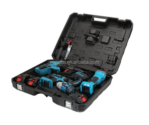 Động cơ không chổi than 5 trong 1 bộ kết hợp hiệu quả cao cưa tròn Máy mài góc khoan tác động cờ lê búa khoan 20% tiết kiệm năng lượng - Product Image 6