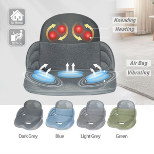 Großhandel Luft kompression <span class=keywords><strong>massage</strong></span> Sitzkissen-Faltbarer Heiz-und Knet <span class=keywords><strong>massage</strong></span> stuhl für Rückens ch merzen, OEM/ODM Factory Direct - Product Image 1