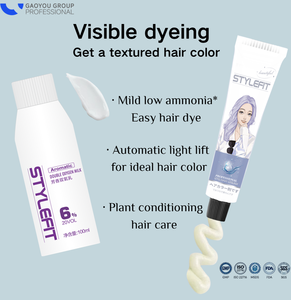 Crème colorante permanente professionnelle pour <span class=keywords><strong>cheveux</strong></span>, fournie par l'usine, vente en gros, longue tenue, 15 couleurs, kit de coloration capillaire non allergène. - Product Image 6