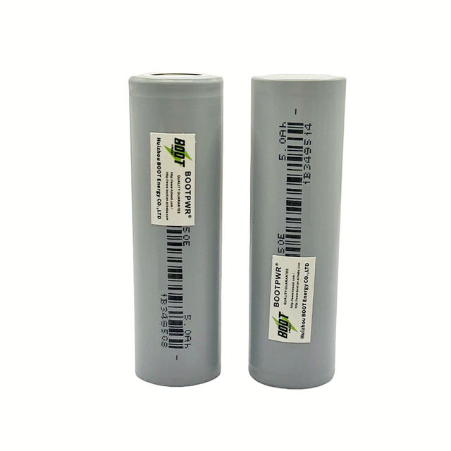 A Grade INR21700 5000mAh 3.7V Lithium Ion Batteries INR21700 50E 5000mAh 3.7V 21700 Li Ion Cell 21700 5000mAh 15A Battery Cells