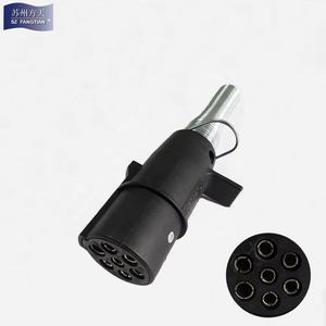 Hochwertiger CE ROHS <span class=keywords><strong>7</strong></span>-poliger Anhängerst ecker 24V/12V PVC-Kunststoffst ecker N Typ <span class=keywords><strong>7</strong></span>-Wege-Anhängerstecker Anhängerst ecker - Product Image 4