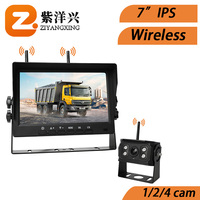 Cámara de Seguridad para Vehículos con Carcasa Metálica, Tarjeta SIM 3G 4G, Detección de Movimiento, IP66 Impermeable, CCTV de Respaldo para Automóvil, Autobús, Visión Nocturna