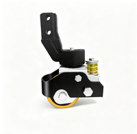 Rouleau de charge robuste en acier avec revêtement en polyuréthane pour transpalette, chariot élévateur, équipement de manutention, roue de charge en PU