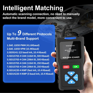 Lecteur de codes OBD2, outil de diagnostic automobile, scanner EOBD pour la détection des codes de panne de la voiture - Product Image 5