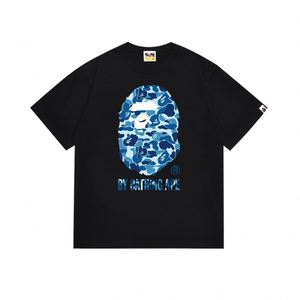 Camiseta de Diseñador de Moda de Alta Calidad al por Mayor, Estilo Nuevo, Camiseta Bapees Estampada Holgada para Hombre, Camiseta Deportiva Informal - Product Image 6