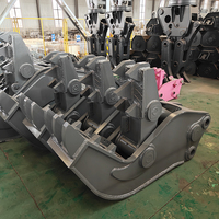 Pince hydraulique de démolition pour excavatrice, cisaille à béton armé, machine à crochet, démolition de barres d'acier, fabrication directe, Chine, garantie 3 ans
