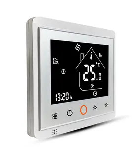 HVAC Programmable Android And IOS Smart Phone Control Room Wifi Thermostat For Air Conditioner 2/4pipes System