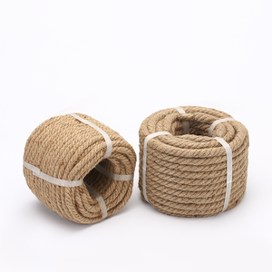 Cordel de Yute Natural de 2 mm x 328 pies, Cuerda Ecológica Resistente para Manualidades, Envoltura de Regalos, Escalera de Jardín con Embalaje en Rollo - Product Image 3