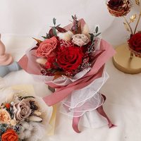 Yunnan Usine En Gros Saint Valentin Cadeau 2025 Roses Conservées Bouquet De Fleurs Grande Taille Avec Couleur Personnalisée