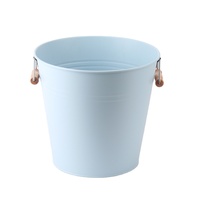 Seau à glace grande capacité avec poignées, idéal pour les fêtes, les barbecues et les bars, pour refroidir les bouteilles, les canettes de bière ou les boissons