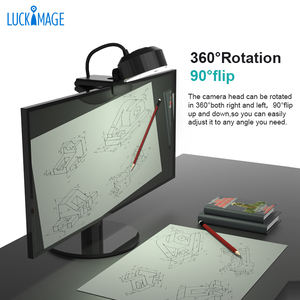 Cámara web Full HD de 1080P con cubierta de privacidad magnética Cámara web Stream para <span class=keywords><strong>ZOOM</strong></span> YOUTUBE Curso en línea - Product Image 2