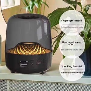 Altavoz Inalámbrico para Computadora de Escritorio con Acabado Brillante, Alto Volumen, RGB, Recargable, Ideal para Regalo - Product Image 4