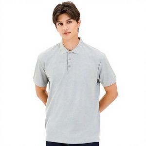 เสื้อเชิ้ตแขนสั้นถักนิตติ้งไซส์ใหญ่สำหรับผู้ชาย ลายทางสองสี ผ้าโพลีเอสเตอร์/คอตตอน กันยับ แห้งเร็ว มีกระเป๋า พิมพ์ลายดิจิตอล - Product Image 1