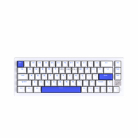 Vente chaude ATK 68V2 série Esports Gateron Jade CNC aluminium Cas RGB rétro-éclairage effets plaque clavier à effet Hall