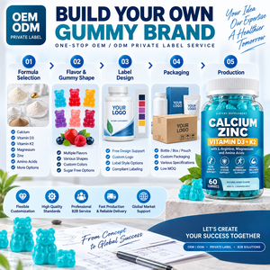 Gomitas de Calcio, <span class=keywords><strong>Zinc</strong></span>, Vitamina D3 <span class=keywords><strong>y</strong></span> K2 de Marca Privada OEM ODM <span class=keywords><strong>para</strong></span> Adultos, 60 Gomitas, Salud Ósea, Apoyo Inmunológico, GMP - Product Image 4