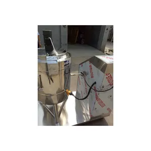 Máquina pasteurizadora de leche y jugo de acero inoxidable, 30L, 50L, 75L, 100L, máquina de mezcla de líquidos con tanque de retención de temepring de Chocolate a la venta