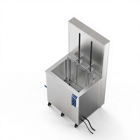 Nettoyeur à ultrasons industriel 264L 360L 540L 960L avec plateforme élévatrice pour l'automobile et les outils