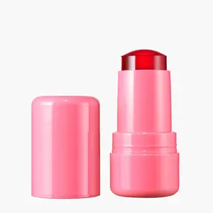 Geringe MOQ Schlussverkauf 4-farben aufhellende Farbe einfach anzuwenden 2 in 1 Lippen-Wangen-Verblendung Wasserspender-Färbestift