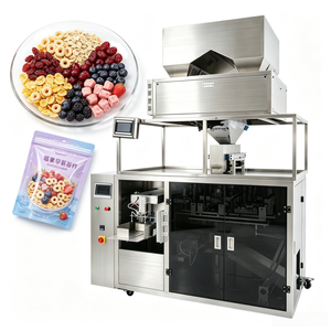 Machine d'emballage automatique de sachets à fermeture éclair pour protéines, chips de patate douce, aliments pour poissons, bâtonnets de maïs et aliments en sachets préformés - Product Image 1